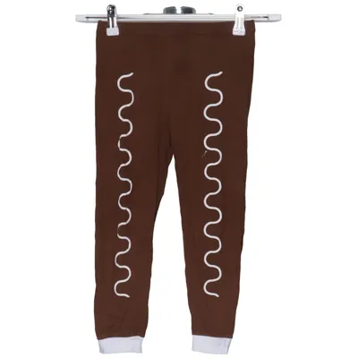 Pantalon de pyjama (Marron, Blanc) de MyWear