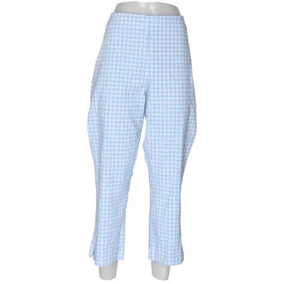 Byxor (Blå, Vit, Flerfärgad) från Women Essentials by Tchibo Elastan, Polyamid, Viskos