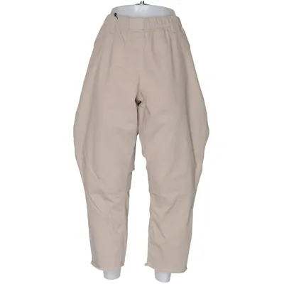 Pantalon (Beige) de Ulla Popken Coton, Élasthane, Polyester