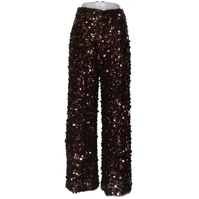 Palazzobyxor (Brun) från M&S Elastan, Polyester