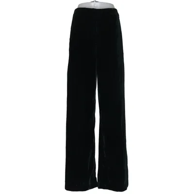 Pantalon patte d'éléphant (Vert) de H&M Coton, Polyester