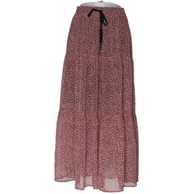 Långkjol (Rosa, Svart) från Kaffe Polyester