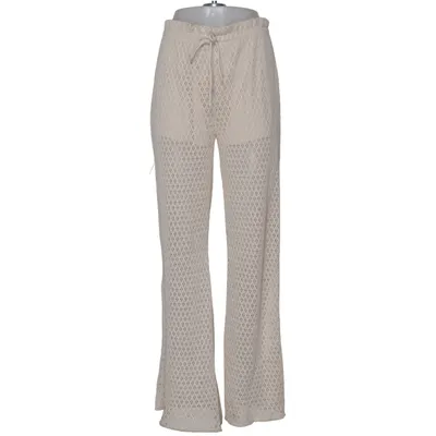 Palazzo broek (Beige) van Bershka Polyester