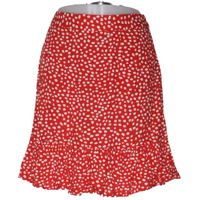Rok (Rood, Wit) van Pieces Viscose