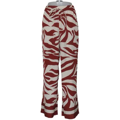 Palazzo pants (Beige, Red) from H&M Polyester