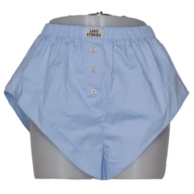 Pyjamashorts (Blauw) van Love Stories Katoen, Polyester