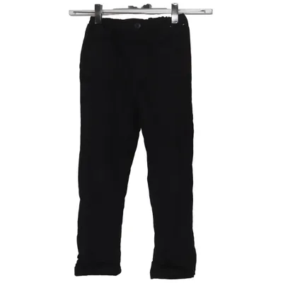 Chinos (Zwart) van Uniqlo Kids Katoen, Elastaan, Polyester