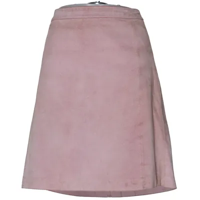 Leather skirt (Pink) from Donna by Hallhuber Leather, Polyester
