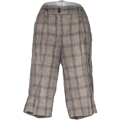 Korte broek (Beige, Grijs) van United Colors of Benetton Linnen