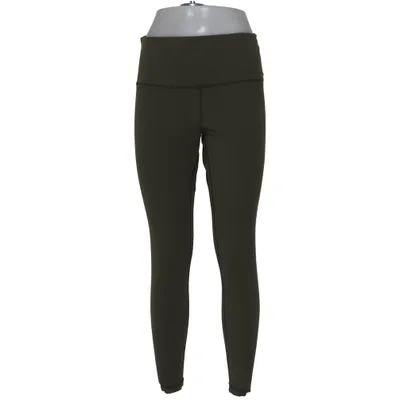 Sportleggings (Grün) von Lululemon Elasthan, Polyamid, Polyester