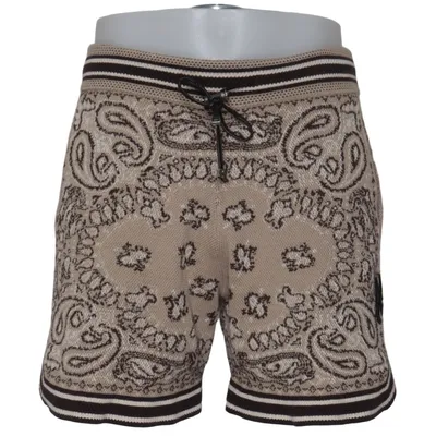 Shorts (Beige, Multicolored) from AMIRI Cashmere, Cotton