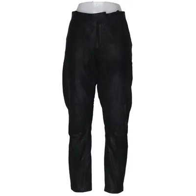 Läderbyxor (Svart) från Part Two Elastan, Skinn, Polyester