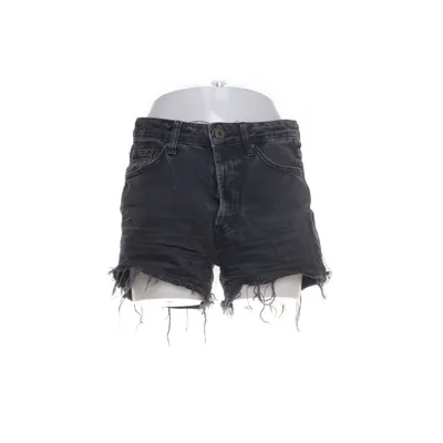 Denim shorts (Zwart) van Costes Katoen