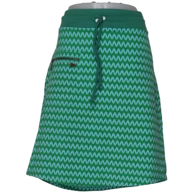 Jupe (Vert, Bleu) de Tante Betsy Coton, Élasthane