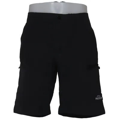 Outdoor shorts (Zwart) van Protech Katoen, Elastaan, Polyamide, Polyester