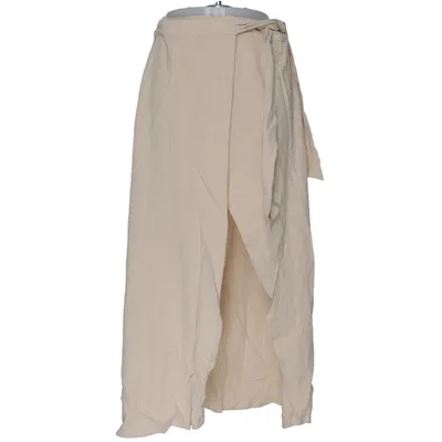 Wrap skirt (Beige) from Rusty Linen, Viscose