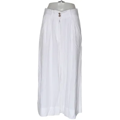Palazzo pants (White) from H&M Lyocell