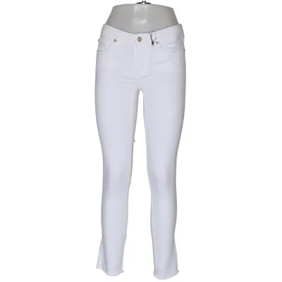 Jeans (White) from 7 for All Mankind Cotton, Elastane