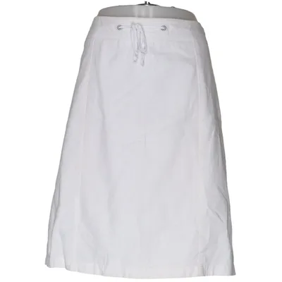 Skirt (White) from s.Oliver Cotton, Linen