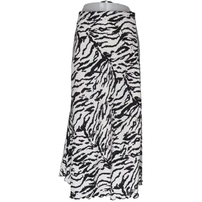 Maxi nederdel (Sort, Hvid) fra The Black Label Collection Lager 157 Polyester