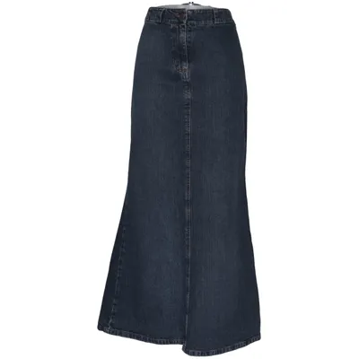 Jeansnederdel (Blå) fra Only Jeans Wear Bomuld