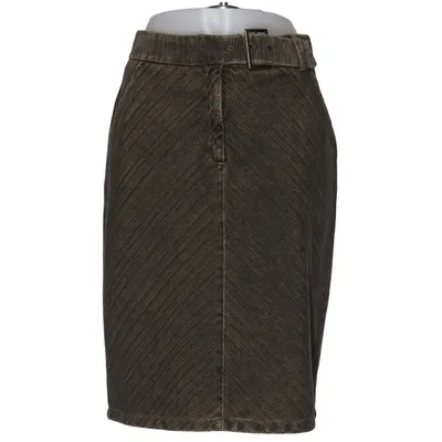 Skirt (Gray) from Kello Cotton, Polyester
