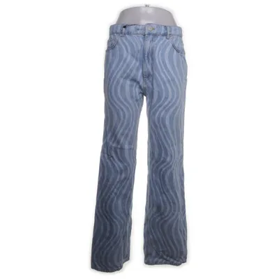 Spijkerbroek (Blauw, Meerkleurig) van Review Katoen