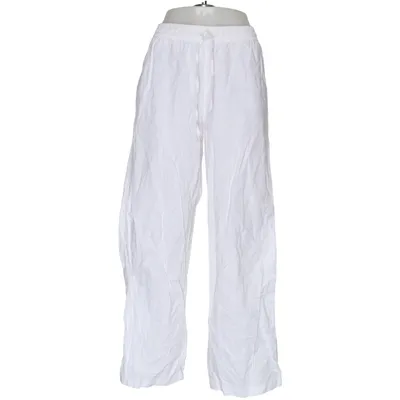 Pants (White) from H&M Premium Quality Cotton, Linen