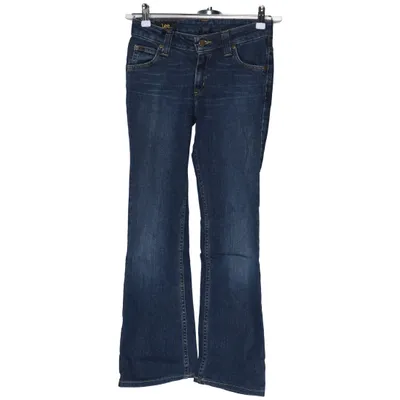 Jeans (Blå) från Lee Bomull, Elastan