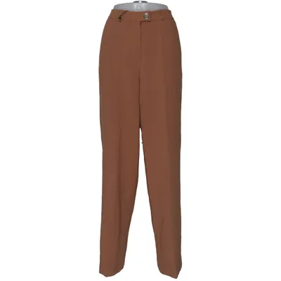 Palazzo broek (Bruin) van Echo Elastaan, Polyester, Viscose