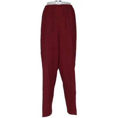 Palazzo pants (Red) from Lady Charme Linen, Viscose