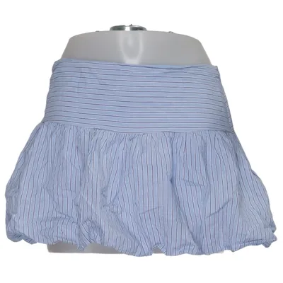 Rok (Blauw, Wit) van Pull & Bear Viscose