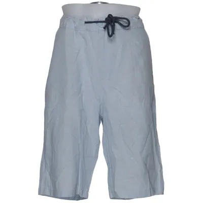 Shorts (Blau) von "SU" Baumwolle, Leinen