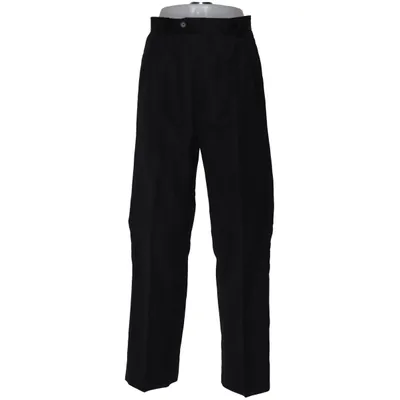 Suit pants (Black) from De Renouard Polyester