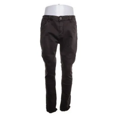 Jeans (Brown) from Jewelly Cotton, Elastane