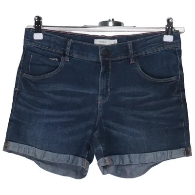 Short en jean (Bleu) de Name It Coton, Élasthane, Polyester