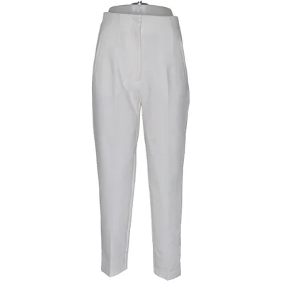 Jakkesætsbukser (Hvid) fra Zara Elastan, Polyester, Viscose