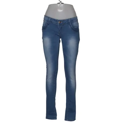 Jeans (Blå) från Miss Natalie Bomull, Elastan