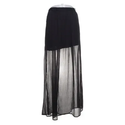 Maxi nederdel (Sort) fra Review Bomuld, Polyester