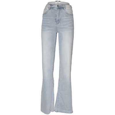 Spijkerbroek (Blauw) van Gina Tricot Katoen, Elastaan, Polyester