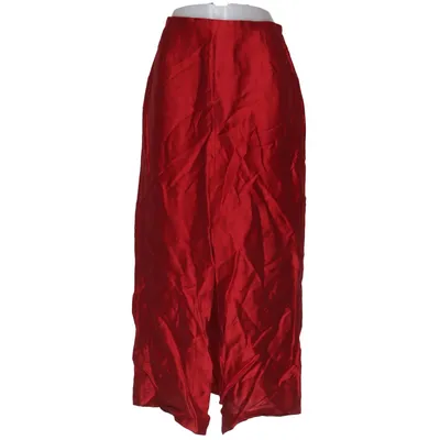 Skirt (Red) from Vittoria Verani Linen, Polyamide, Viscose