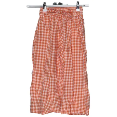 Pyjamasbukser (Orange, Hvid) fra Mixed Grill