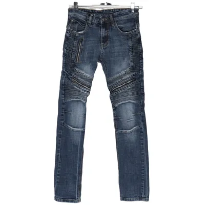Spijkerbroek (Blauw) van Jeans Katoen, Elastaan
