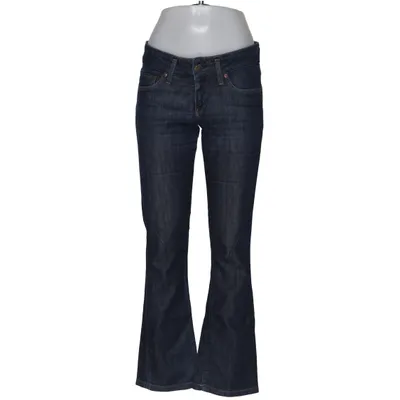 Jeans (Blå) fra Lee Bomuld, Elastan