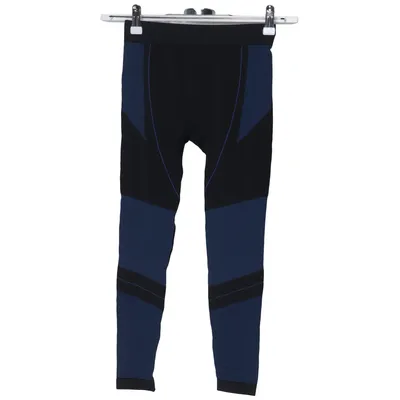 Pantalon thermique (Noir, Bleu) de Crivit Élasthane, Polyamide, Polyester