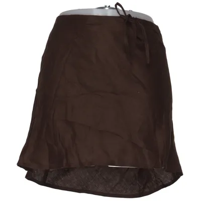 Skirt (Brown) from VRG GRL Linen