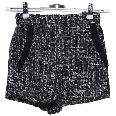 Short (Noir, Blanc) de Maje Acrylique, Coton, Fibre métallique, Polyamide, Polyester, Viscose