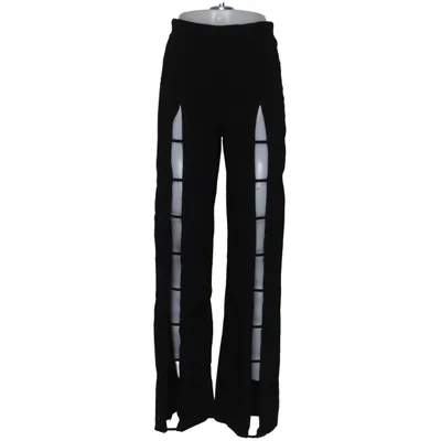 Broek (Zwart) van Missy Empire Elastaan, Polyamide, Viscose