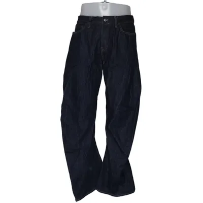 Jeans (Blue) from Acne Studios Cotton, Leather