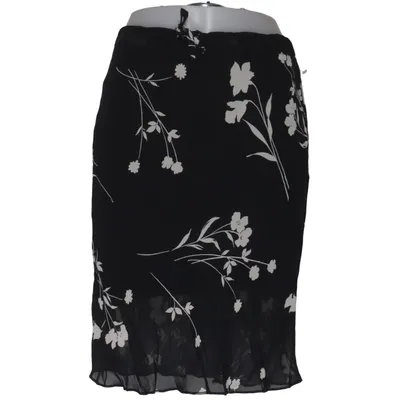 Skirt (Black, White) Polyamide, Viscose
